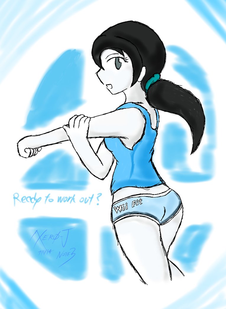 Wii Fit Trainer: Well-Toned by Xero-J on DeviantArt.