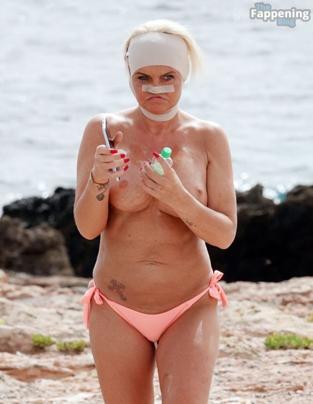 Danniella Westbrook Shows Off Her Nude Boobs In Ibiza 25 Photos