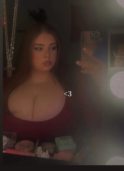 German girl with huge tits nude photo #12