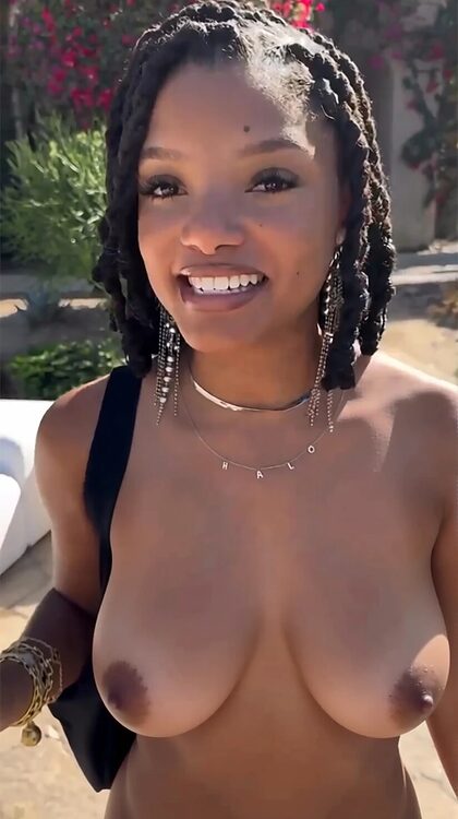 Halle Bailey nude photo #49