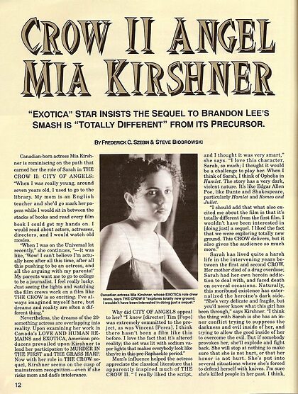 Mia Kirshner nude photo #1