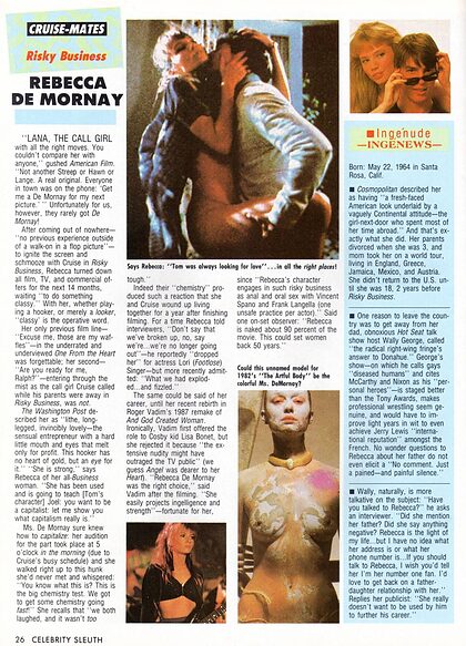 Rebecca De Mornay nude photo #43