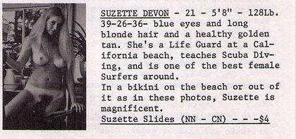 Suzette Devon nude photo #1