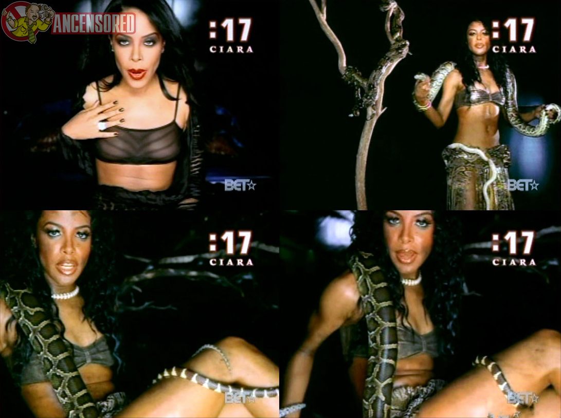 Aaliyah nude photo #9