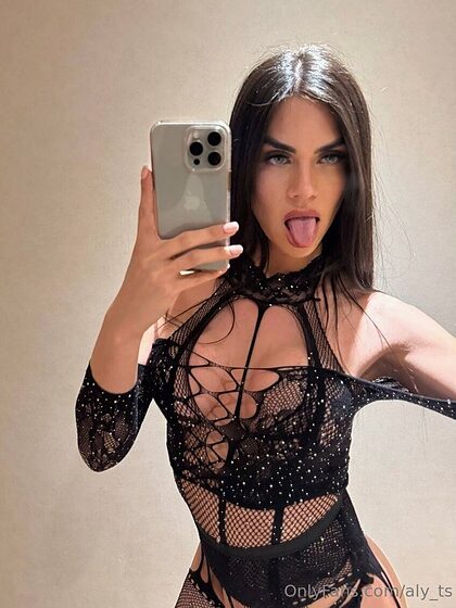Aly 1 HOTTEST TRANS on OF nude leaks