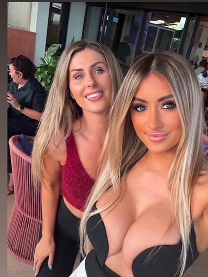 Big tits humiliate Little Tits set 16