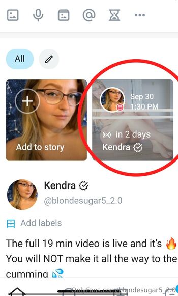 Kendr / blondesugar5_2.0 nude photo #17