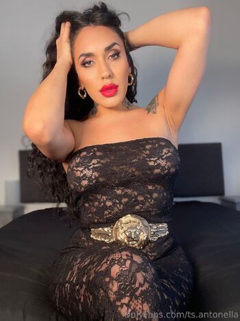 COCK WORKSHIPAntonella Noir / ts_antonella nude photo #11