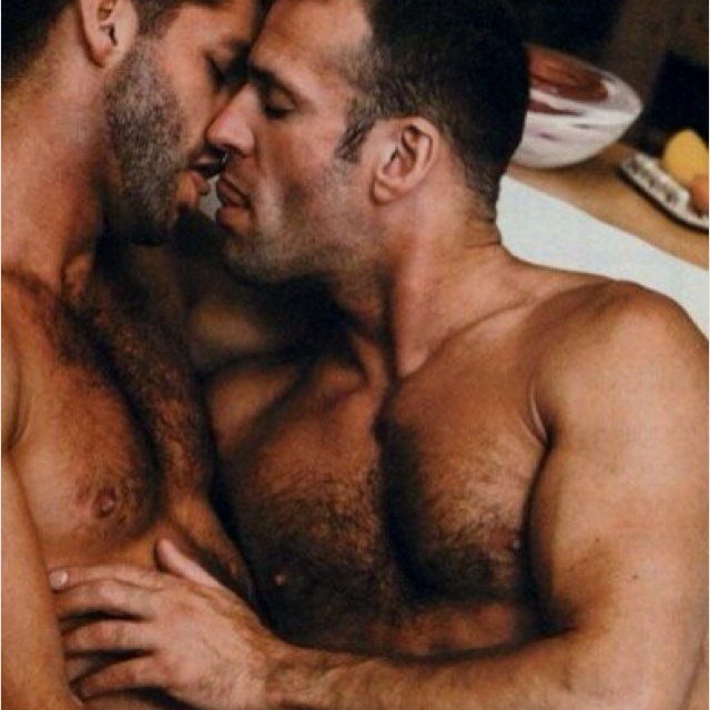 kissing hot hairy gay porn tube