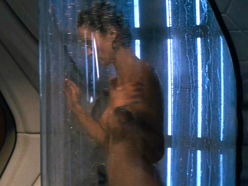 Tits carrie-anne moss 