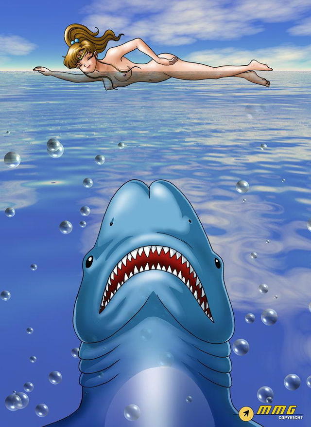 Naked Girls Having Sex With A Shark