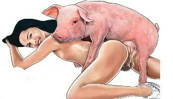 Woman Has Sex With A Pig