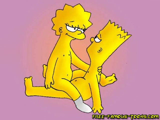 Bart and lisa sex in bed
