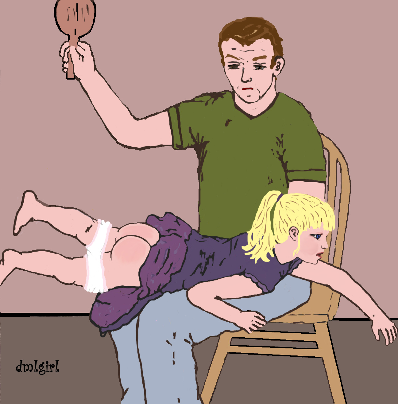 Handprints <b>Spanking</b> Art & Stories Page Drawings Gallery #160 - Various.