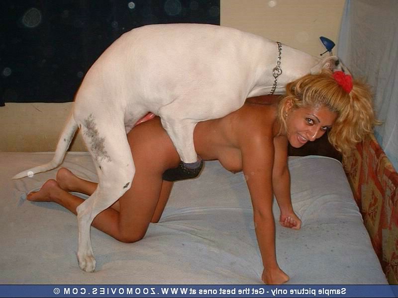 Girl and dog sex