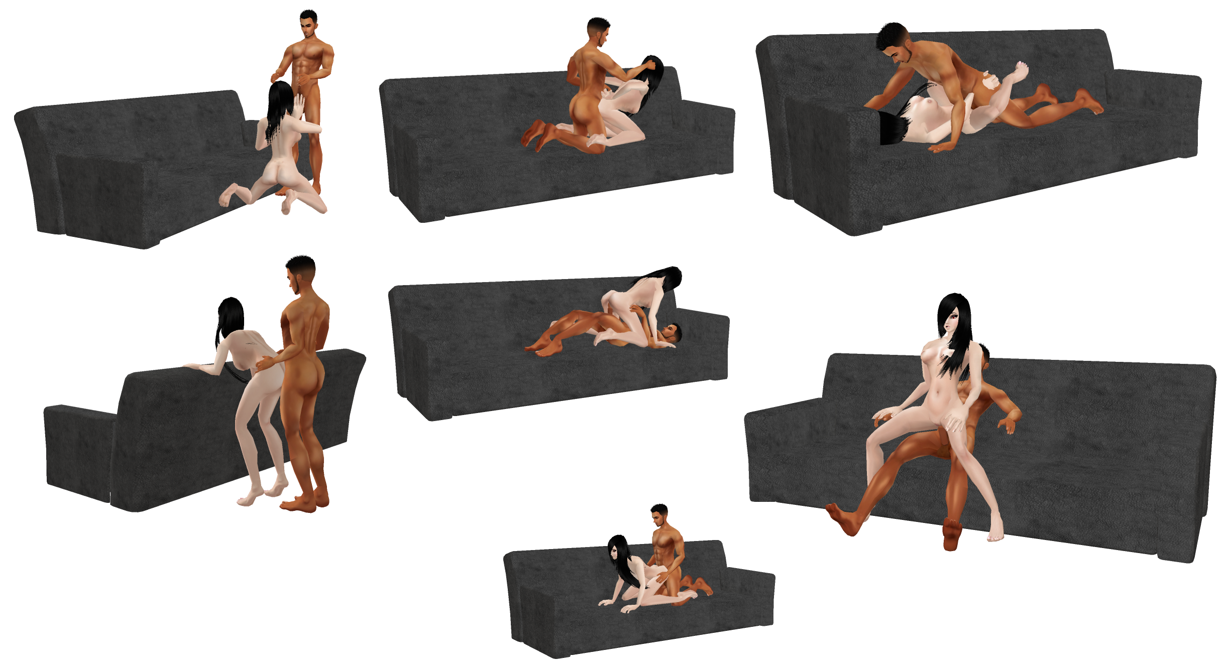 Sofa sex position