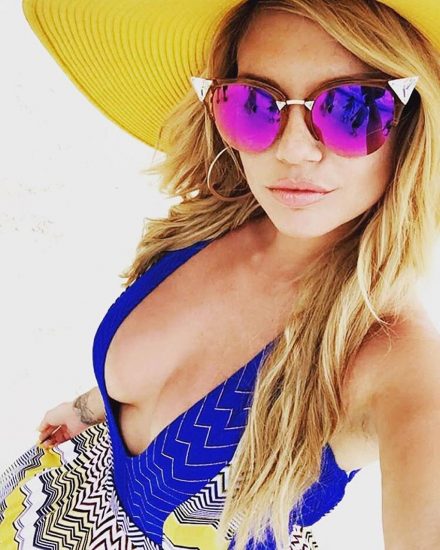 Chanel West Coast bikini