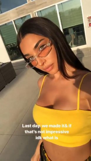 Chantel Jeffries hot selfie