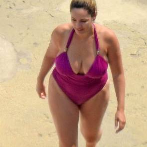 Kelly Brook one piece swimwear