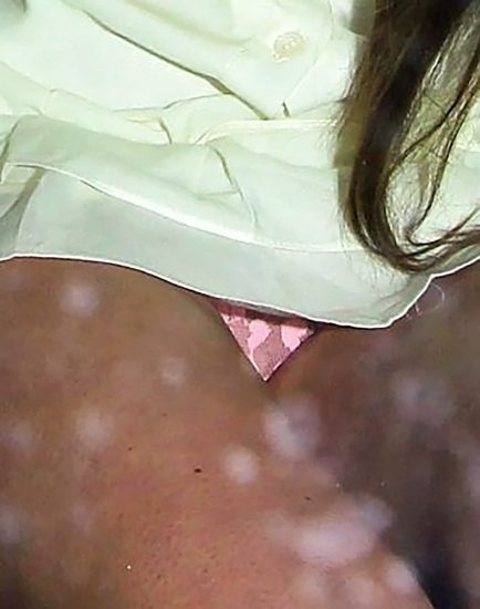 Lana Del Rey naked pussy thru penties