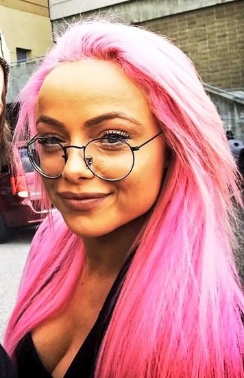 Liv Morgan pink hair