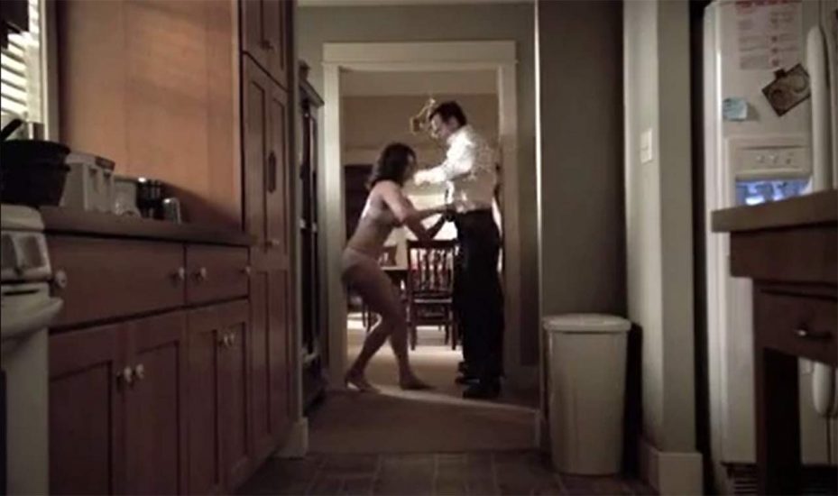 Jeanne Tripplehorn sex scene foreplay