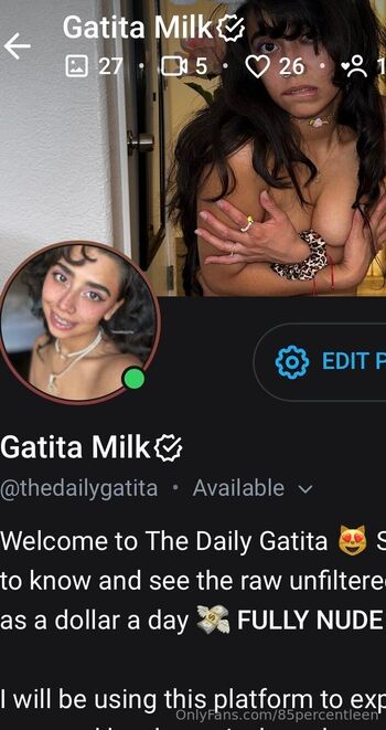Gatit / 85percentleen nude photo #8