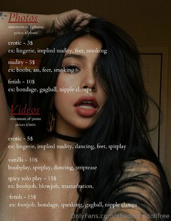 Abaddons Dol / abaddonsdollfree / abaddonsdoll nude photo #6