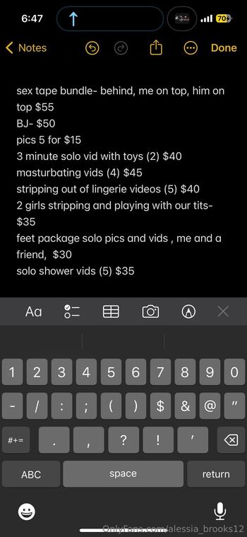 Alessia Brook / alessia_brooks12 nude photo #19