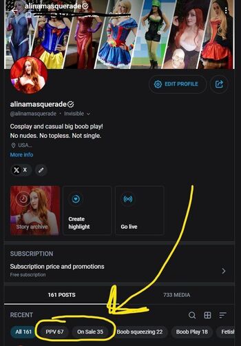 alinamasquerad / alinamasquerade nude photo #33