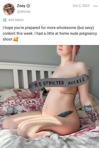 Zoey FREE / altzoeyfree nude photo #11