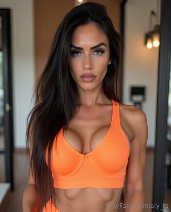 Aly 1 HOTTEST TRANS on OF / aly_ts / the_.ali.ts nude photo #25