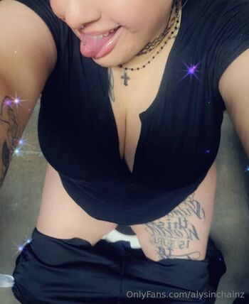 AlySin Chain / alysinchainz nude photo #10