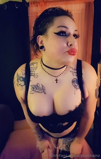 AlySin Chain / alysinchainz nude photo #11