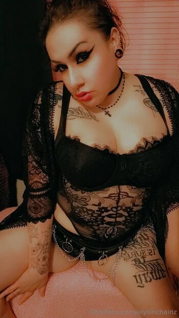 AlySin Chain / alysinchainz nude photo #12