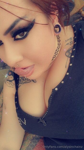 AlySin Chain / alysinchainz nude photo #25