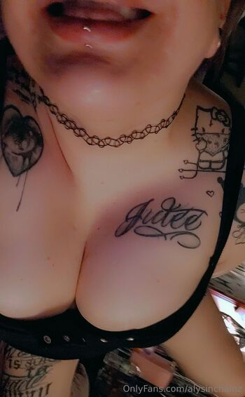 AlySin Chain / alysinchainz nude photo #38