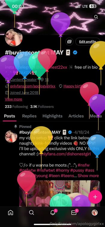 May Jaile / apologygirlxx nude photo #24