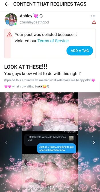 Ashley / ashleydeathgod nude photo #10