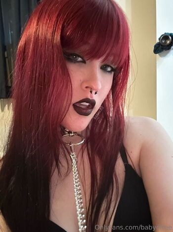 GOTH BABE / babycfree nude photo #5