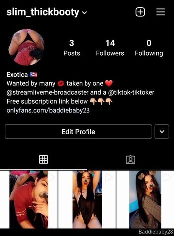 Baddi / baddiebaby28 nude photo #26