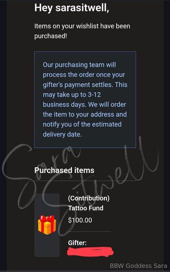 Sara Sitwel / bbwgoddesssara nude photo #12