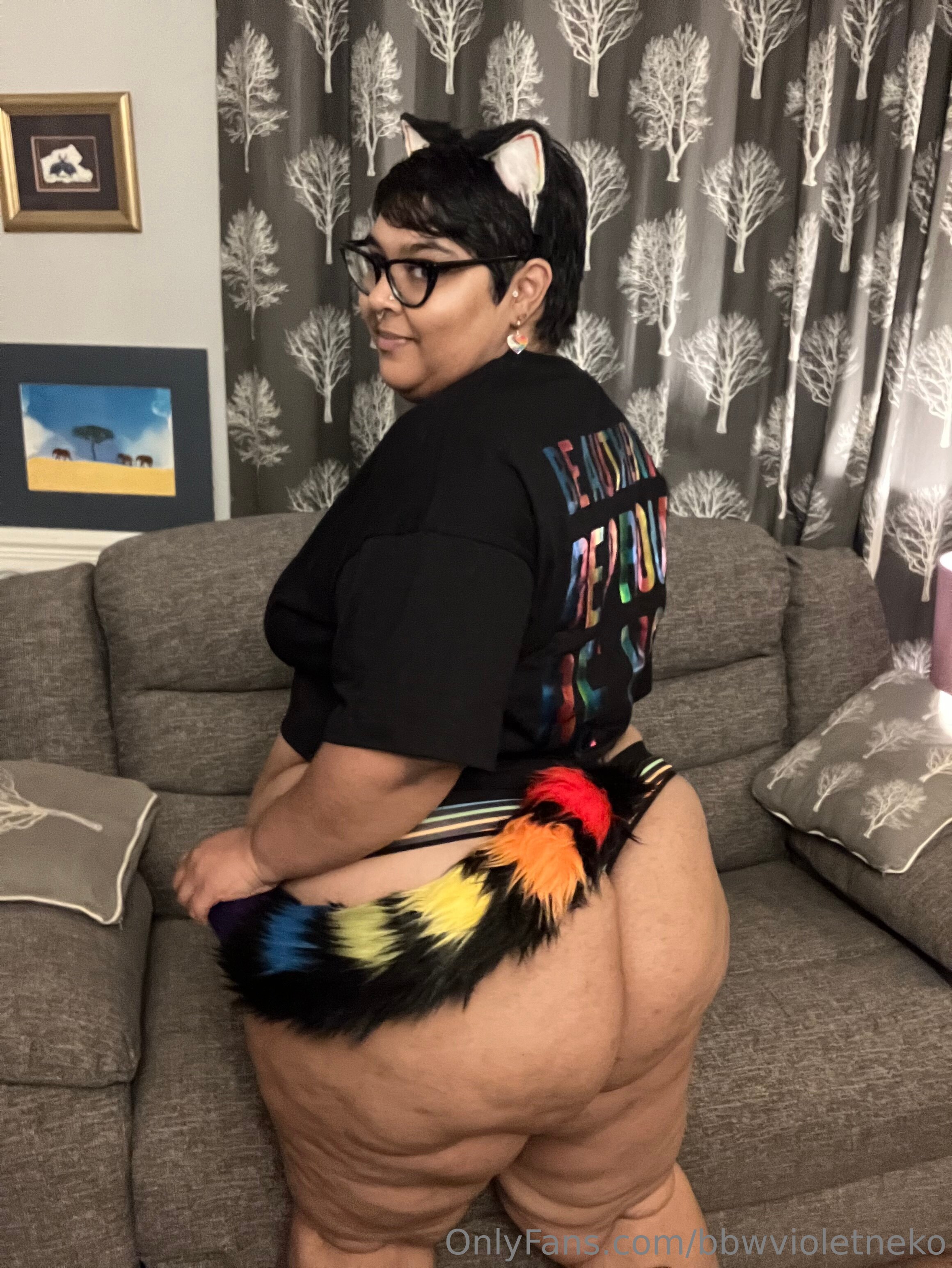 BBW Viole / bbwvioletneko / violet.neko_bbw nude photo #8