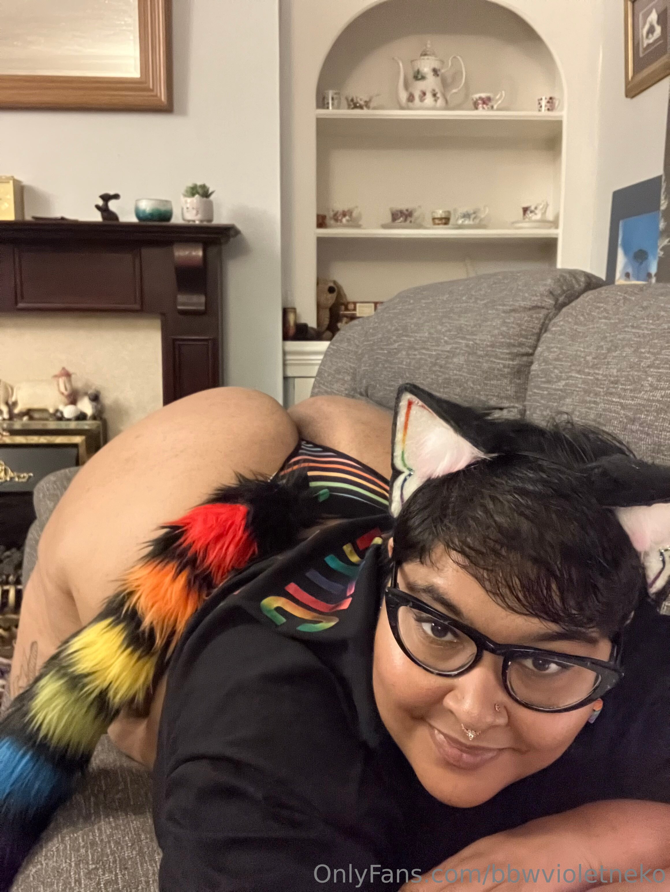 BBW Viole / bbwvioletneko / violet.neko_bbw nude photo #20