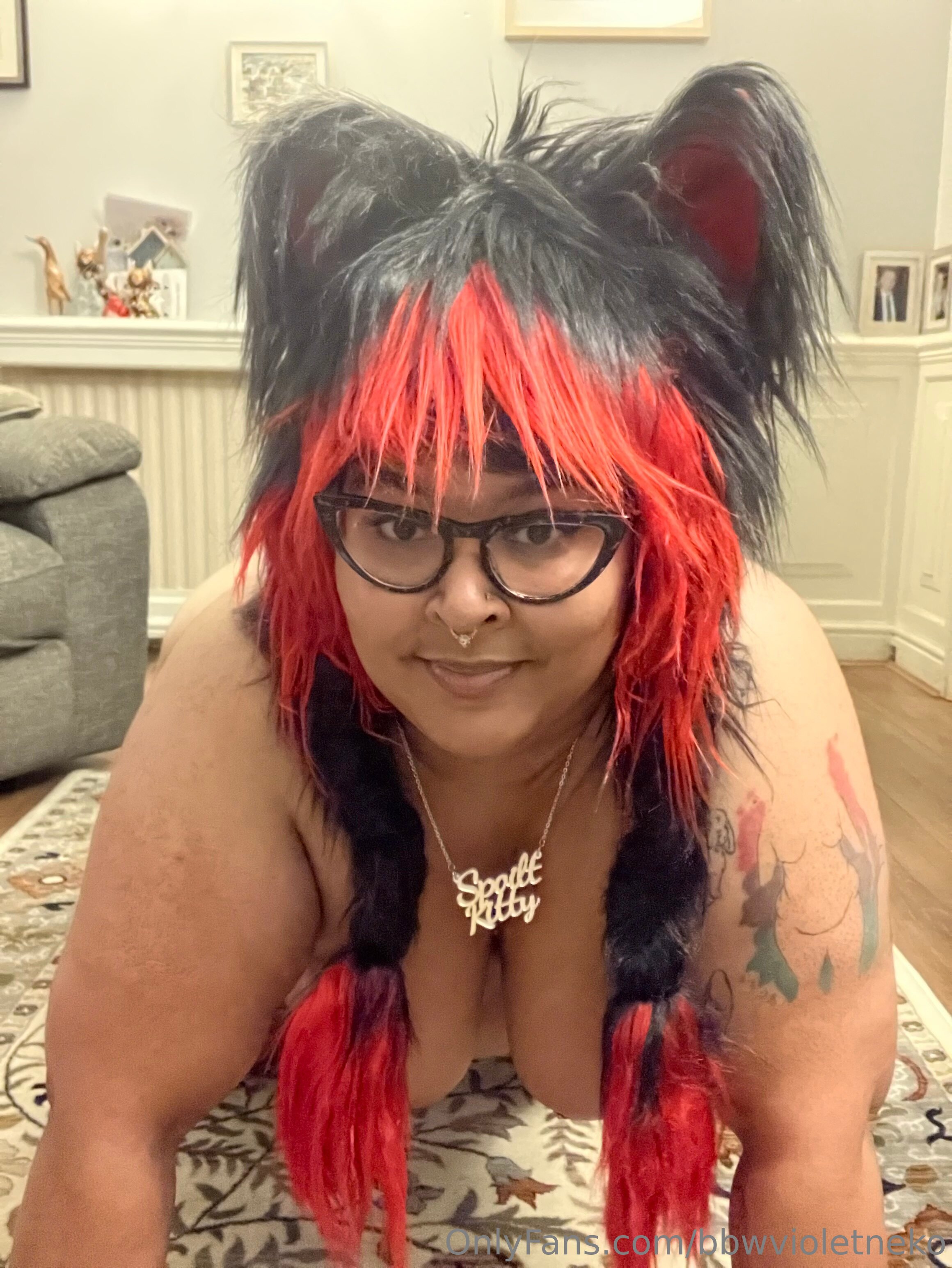 BBW Viole / bbwvioletneko / violet.neko_bbw nude photo #22