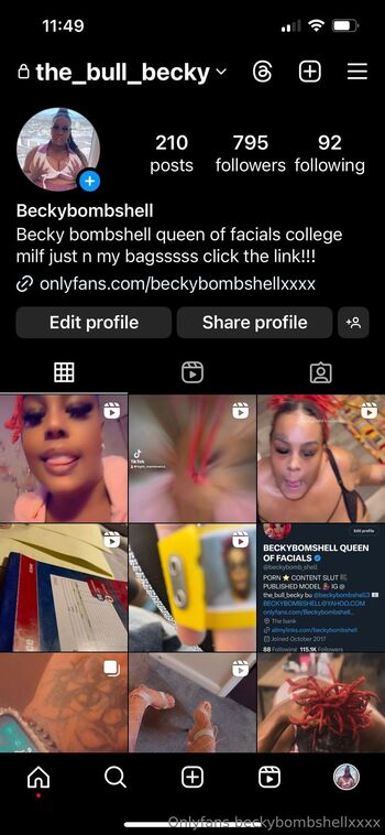 Beckybombshel / becky_bombshell nude photo #7