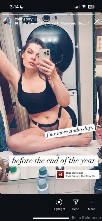 Bella Belmond / bellabelmondo nude photo #10