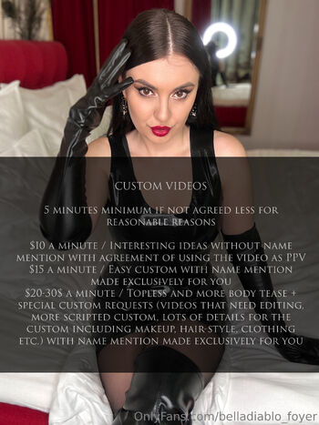 𝓖𝓸𝓭𝓭𝓮𝓼𝓼 𝓑𝓮𝓵𝓵𝓪 𝓯𝓸𝔂𝓮𝓻 / belladiablo_foyer nude photo #4