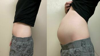 Eden (theythem) FREE PAGE / bellyenby2 nude photo #2