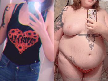 Benn / bigbellybenni nude photo #7